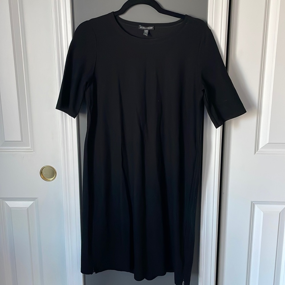 Eileen Fisher Washable Stretch Crepe Dress/Tunic